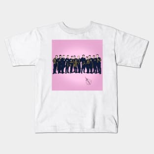 Seventeen In Super MV Kids T-Shirt